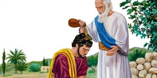 Saul é ungido rei de Israel